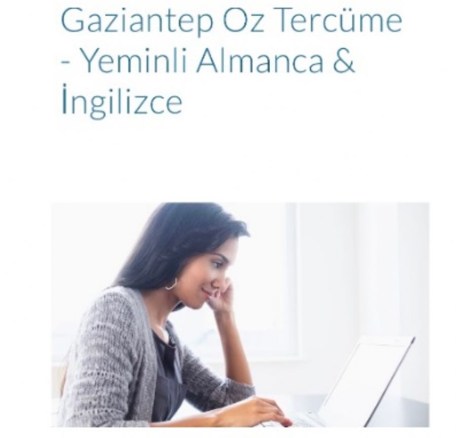 Gaziantep Öz Tercüme